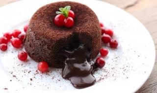 熔岩巧克力蛋糕最正宗的做法